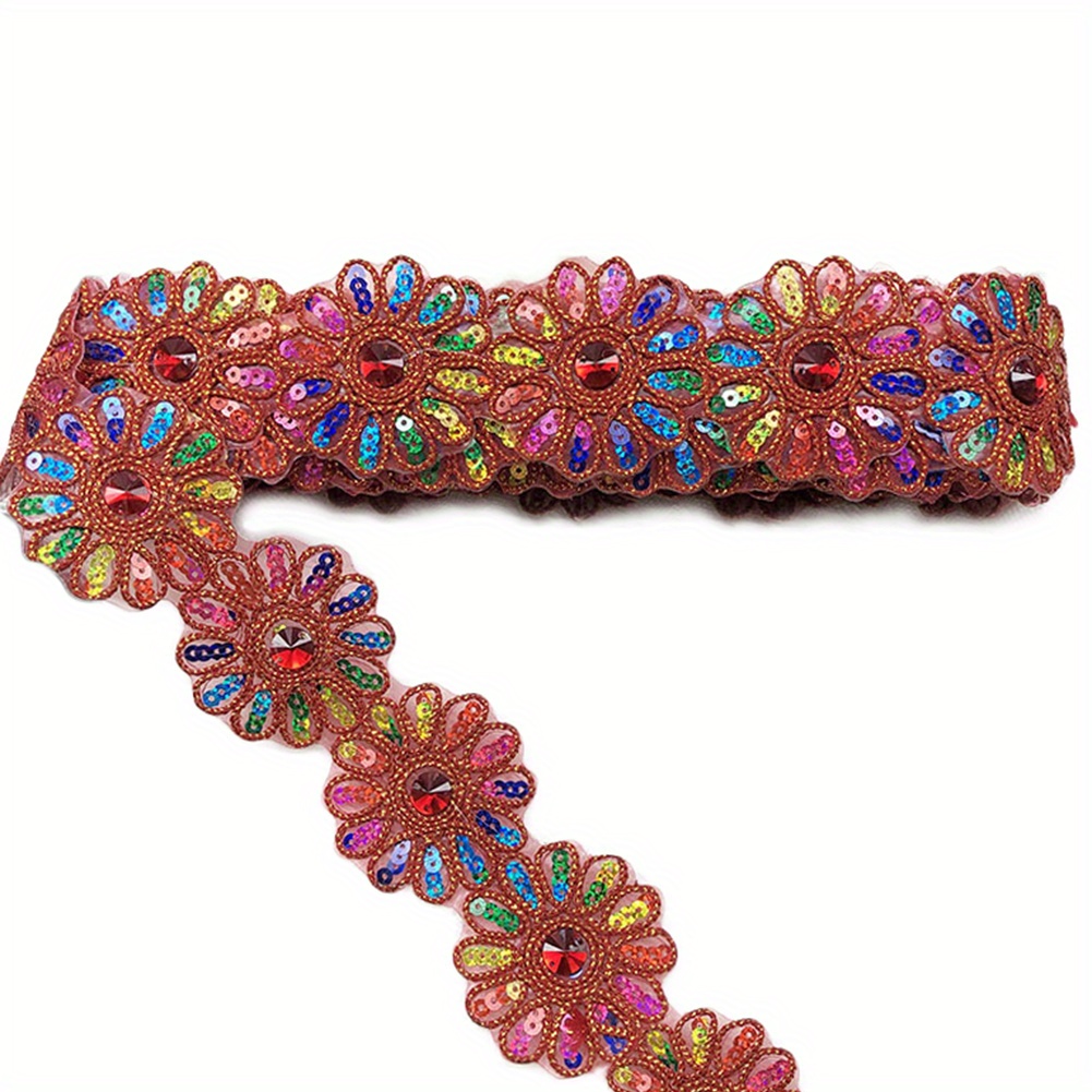Colorful Floral Lace, 4.11 Meter